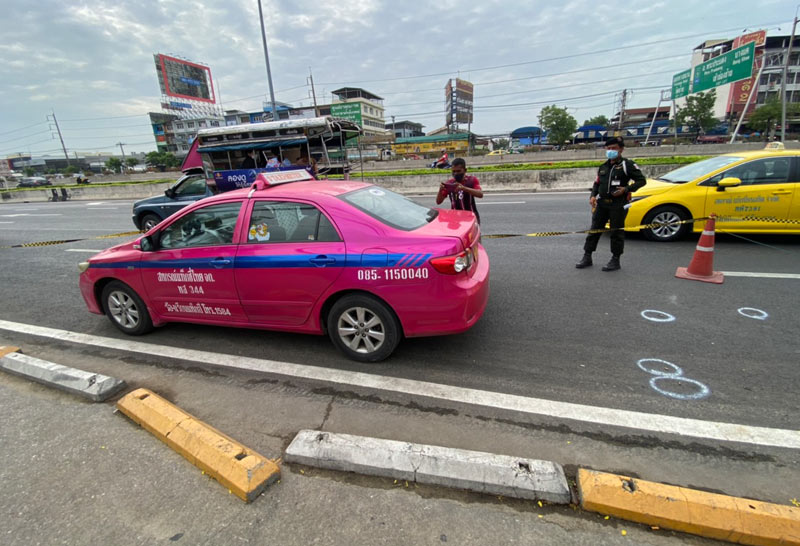 ยิงตายในรถแท็กซี่-พระราม2 -2