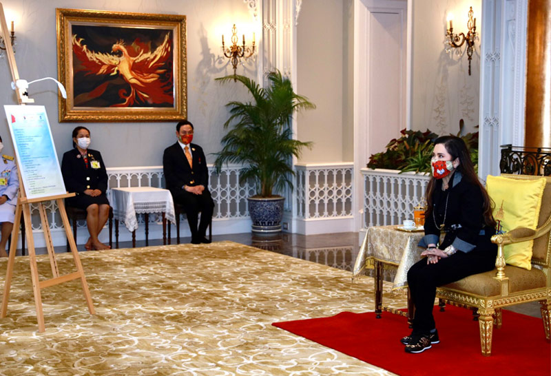 สมเด็จเจ้าฟ้าฯ กรมพระศรีสวางควัฒน วรขัตติยราชนารี พระราชทานยาฟาวิพิราเวียร์