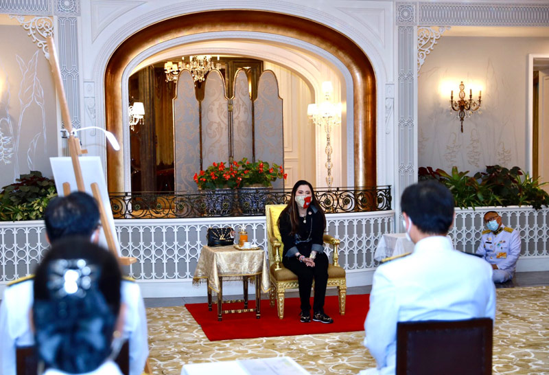 สมเด็จเจ้าฟ้าฯ กรมพระศรีสวางควัฒน วรขัตติยราชนารี พระราชทานยาฟาวิพิราเวียร์