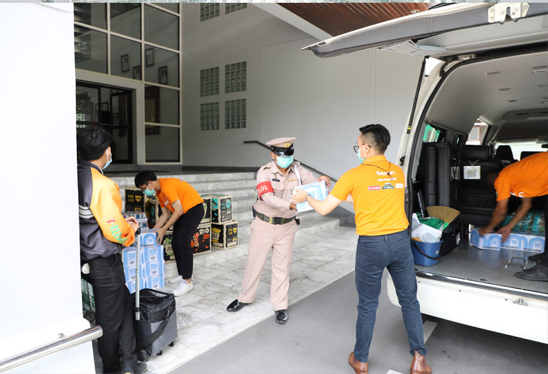 ซีพี สู้โควิด-19 สนับสนุนรพ.สนามกรมแพทย์ทหารเรือ