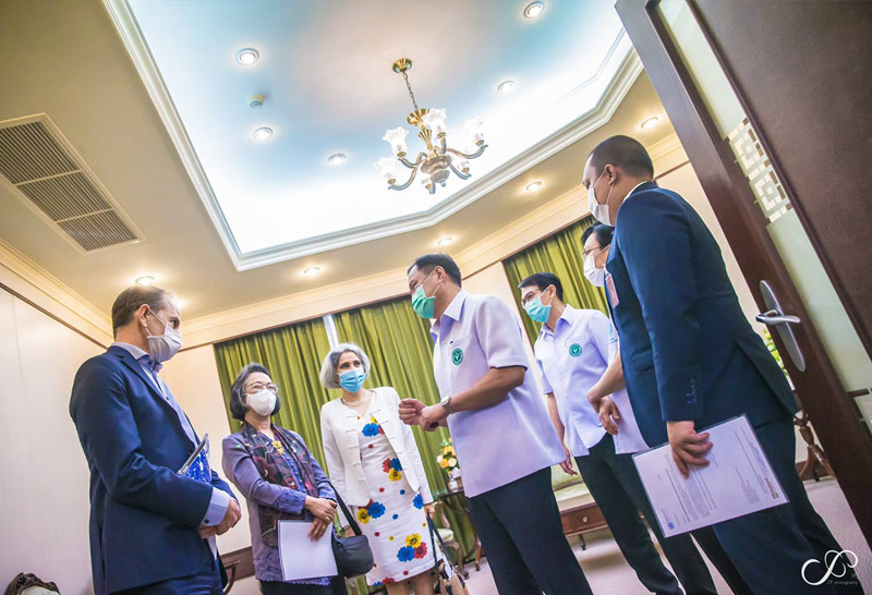 "อนุทิน"คุยUNแผนบริหารวัคซีนโควิด