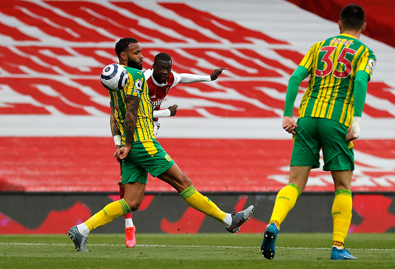 อาร์เซนอล เก็บชัยชนะเหนือ เวสต์บรอมวิช 3-1