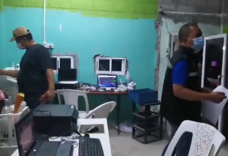 บุกจับโต๊ะพนันบอลออนไลน์สงขลา