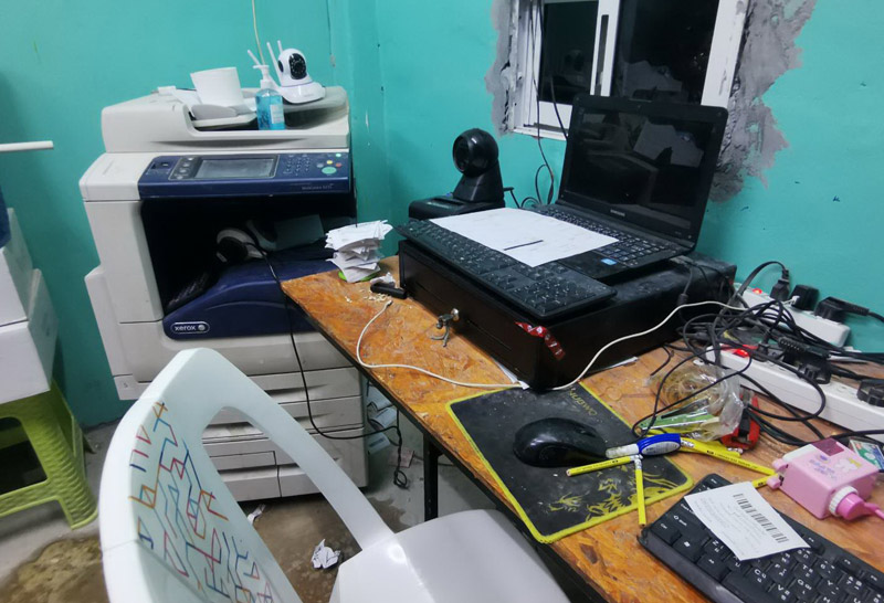 บุกจับโต๊ะพนันบอลออนไลน์สงขลา