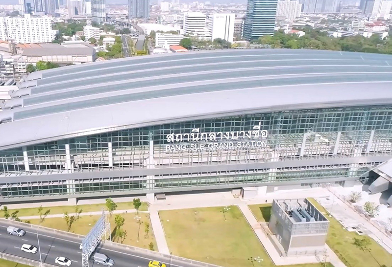 "ศักดิ์สยาม"ติดตามความพร้อมเปิด รถไฟชานเมือง สายสีแดง-สถานีกลางบางซื่อ