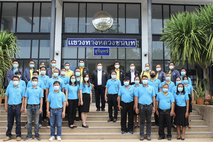 ทางหลวงชนบทสุรินทร์เร่งเบิกจ่ายงบตามเป้า 