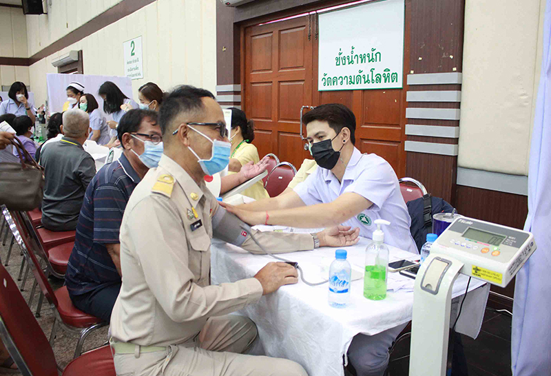 กาฬสินธุ์ คิกออฟ ปูพรมฉีดวัคซีน กลุ่มผู้สูงอายุ-7 โรค สร้างภูมิคุ้มกันหมู่