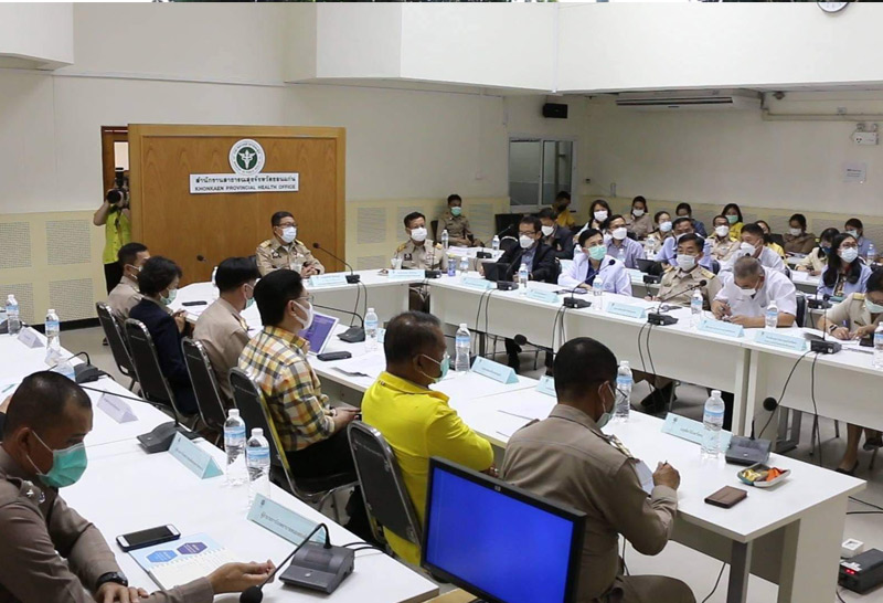 ขอนแก่นตรวจเข้มสถานประกอบการป้องโควิด