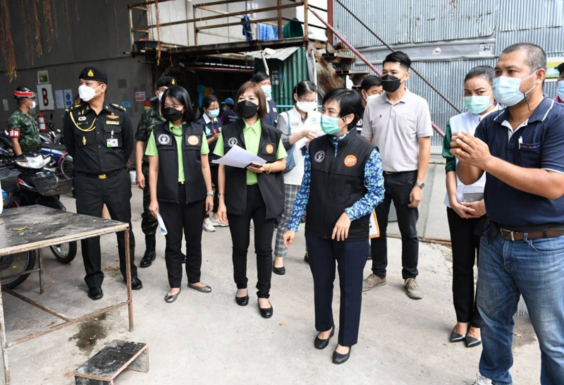 คุมเข้มตลาด-แคมป์คนงานหวั่นเกิดคลัสเตอร์ใหม่