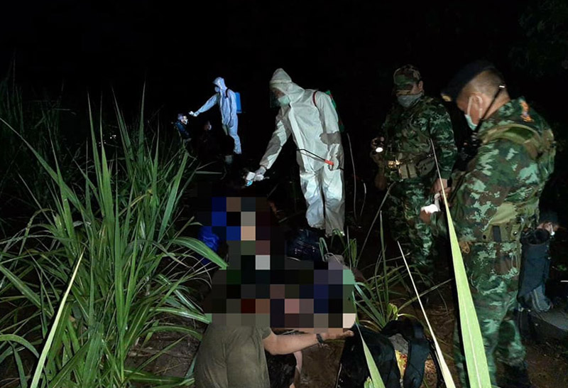 ทหารฉก.ร.4แม่สอดจับต่างด้าว17คน