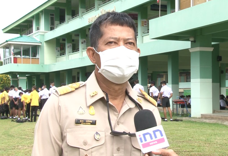 นอภ.ป่าโมกยันเปิดเรียนออนไซต์ยึดมาตรการสธ.