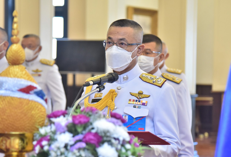 ผบ.ตร.นำ ถวายพระพร -3มิ.ย.64--2