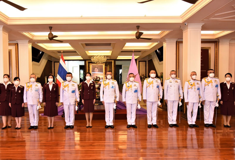 ผบ.ตร.นำ ถวายพระพร -3มิ.ย.64