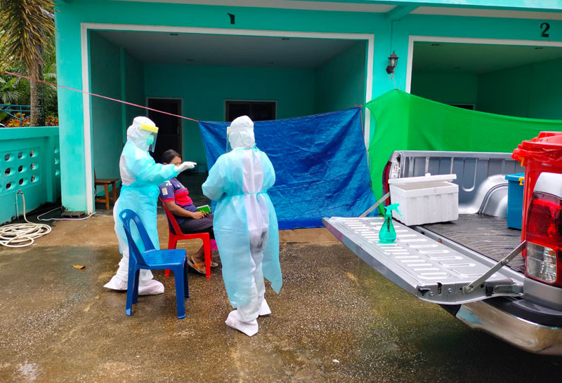 พังงา- โควิด ชุมชนแพปลา