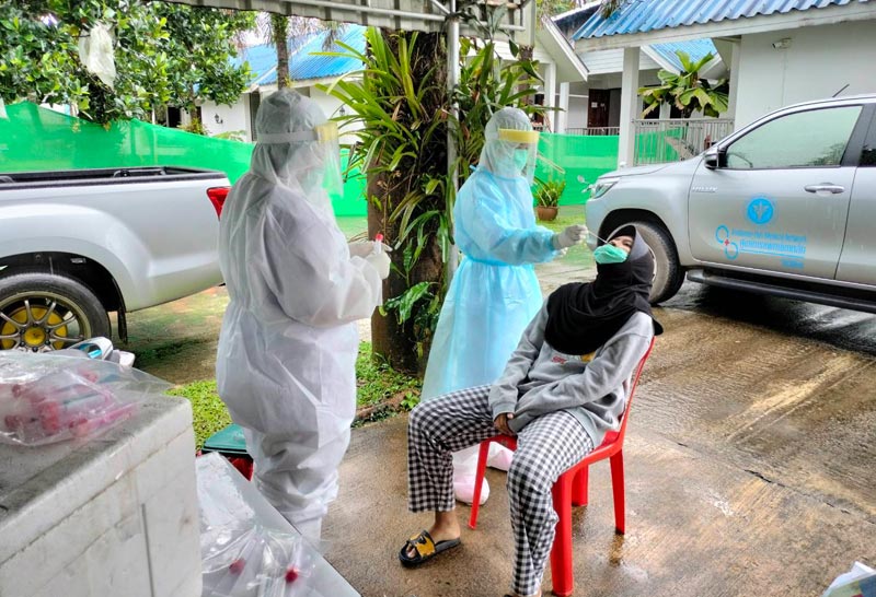 พังงา ตรวจโควิดเชิงรุก -1