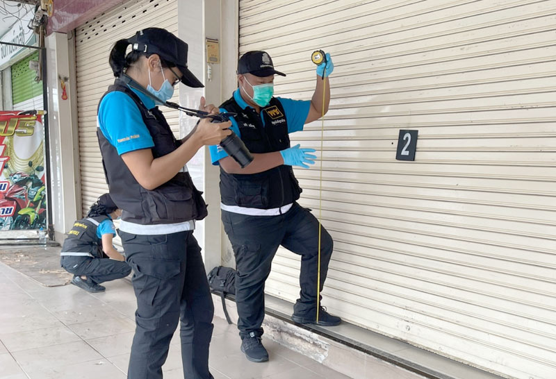 ยิงบ้านนักข่าว