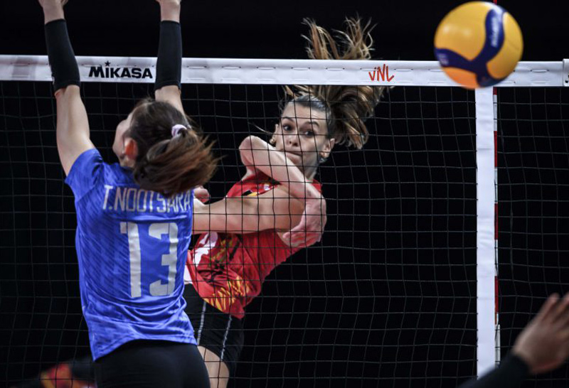 สาวไทย ต้านไม่ไหวพ่าย เบลเยียม 1-3 เซต ศึกVNL