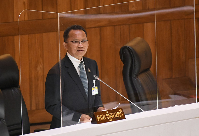 นายสมศักดิ์ เทพสุทิน รมว.ยุติธรรม