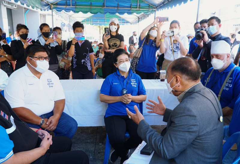 "สุดารัตน์"ลงพื้นที่เคหะนวมินทร์หารือข้อพิพาท