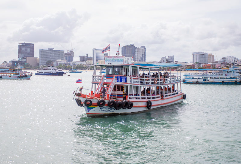 เปิดแล้วท่องเที่ยวเกาะล้านวันแรกนทท.บางตา