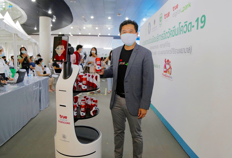 เครือซีพีเปิดหน่วยบริการฉีดวัคซีนโควิด-19 ที่ ทรู ดิจิทัล พาร์ค