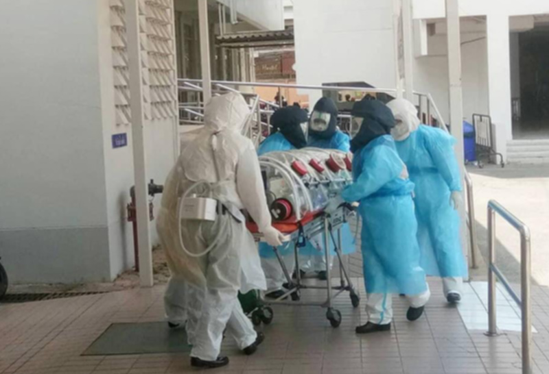 เตียงผู้ป่วยโควิด-2