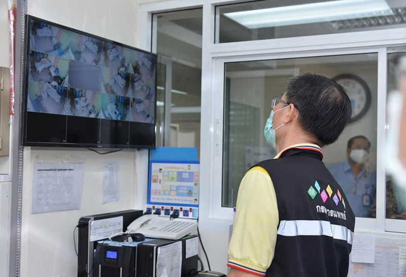 เตียงผู้ป่วยโควิด