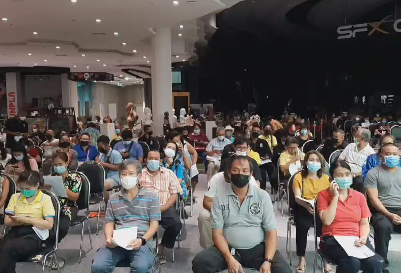 ภูมิใจไทยรพ.มหาราชโคราชประกาศเลื่อนฉีดวัคซีน