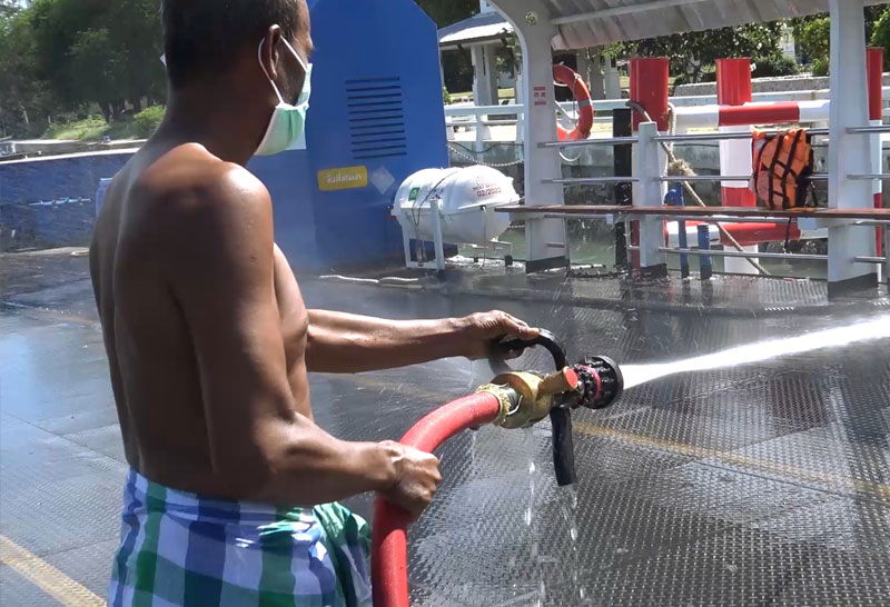 บิ๊กคลีนนิ่งแพสงขลาหลังพนง.ติดโควิด4ราย