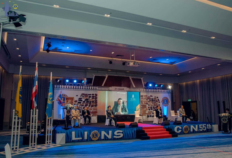 ไลออนส์สากล ปลื้มประชุมใหญ่สองพันคนที่โคราชสำเร็จสูงในภาวะโควิดระบาด