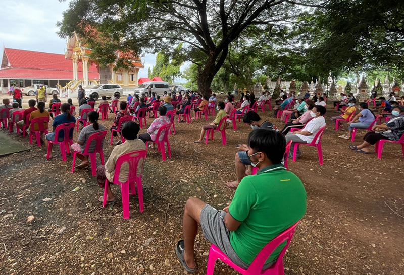 ปูพรมตรวจเชิงรุก2หมู่บ้านใกล้รง.แปรรูปไก่