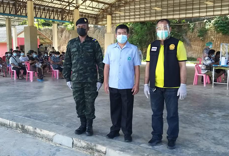 ระนอง ค้นหาเชิงรุก ชุมชนเป้าหมาย 3 แห่ง ยอดตรวจทั้งหมด 382 ราย