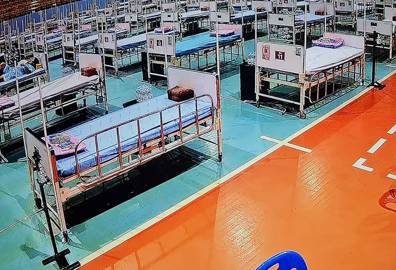 โรงพยาบาลสนาม โคราช รับป่วยโควิดแล้ว 26 ราย