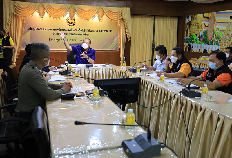 ผู้ว่าฯโคราชลงพื้นที่ อ.ปากช่อง สกัด 2 คลัสเตอร์ใหญ่ หลังโควิดพุ่ง