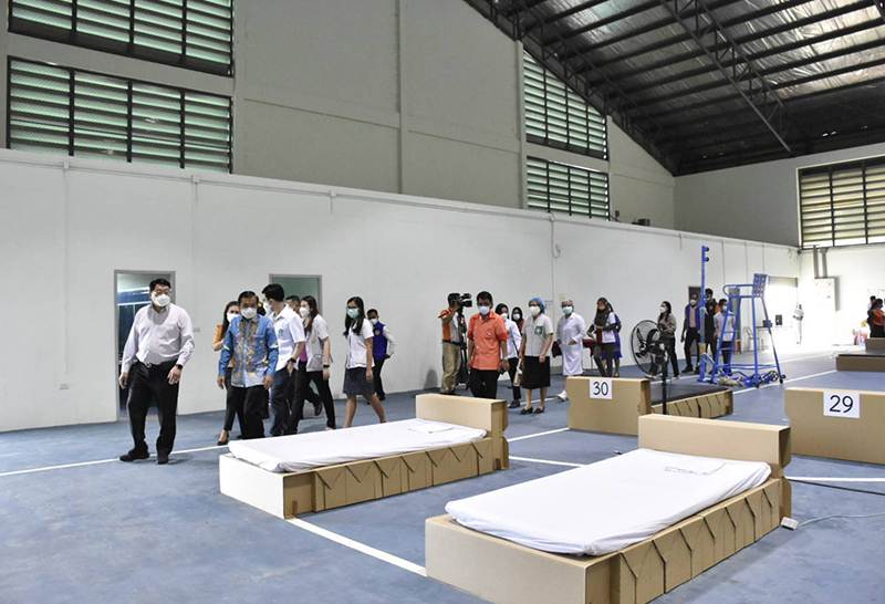 สตูลเปิด โรงพยาบาลสนามสำรอง รับผู้ป่วยที่รักษาหายแล้วดูอาการก่อนกลับบ้าน