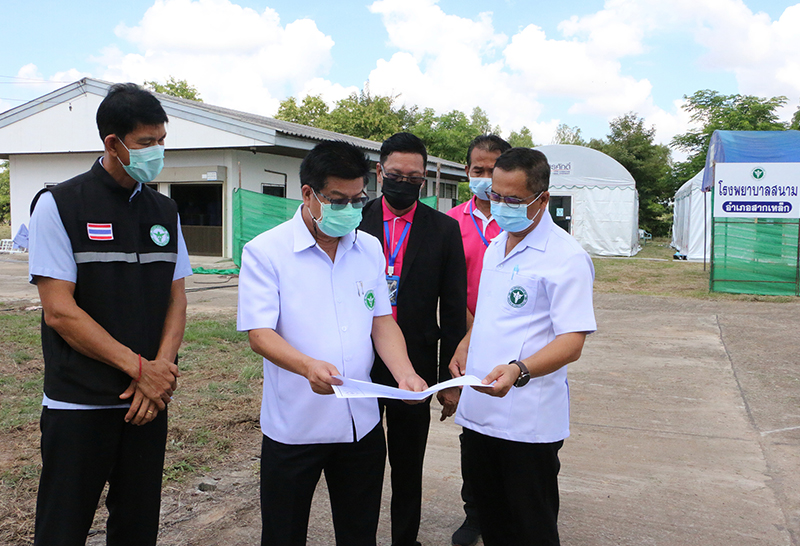 ชาละวันคืนถิ่น ติดโควิด-19 ส่งผลเตียงไม่พอ-พิจิตรเร่งสร้างเพิ่ม