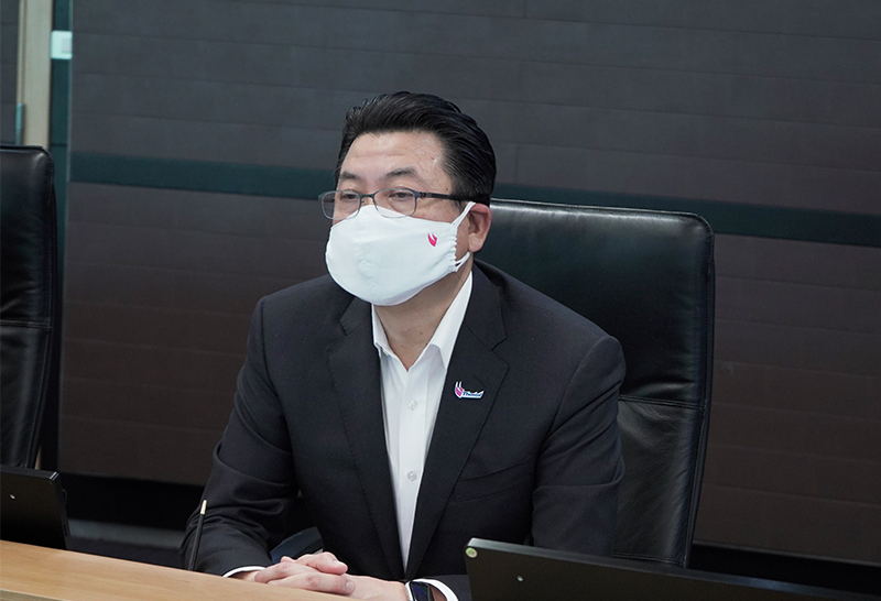 นายวิรัตน์ เอื้อนฤมิต ประธานเจ้าหน้าที่บริหารและกรรมการผู้จัดการใหญ่ บริษัท ไทยออยล์ จำกัด (มหาชน)