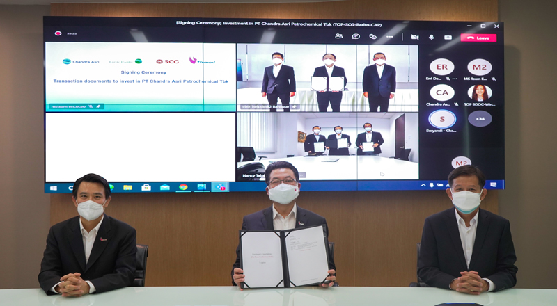 ไทยออยล์ รุกธุรกิจโอเลฟินส์ ในอินโดนีเซีย เข้าถือหุ้น CAP