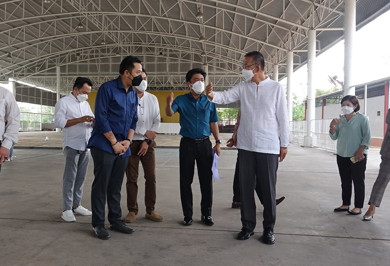 ผู้ว่าฯปทุมเร่งตั้ง โรงพยาบาลสนาม เพิ่มที่คลองหลวง 208 เตียง