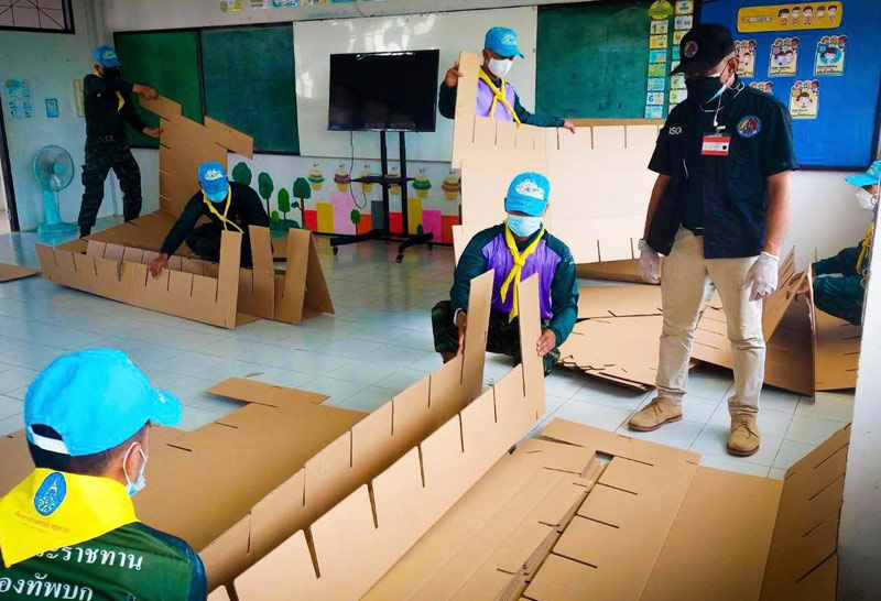 กห.สั่งเหล่าทัพเร่งสนับสนุนคุมโควิด10พื้นที่สีแดง