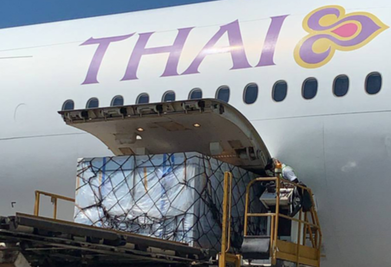 การบินไทยขนส่งวัคซีนซิโนฟาร์ม-4-7-64-2