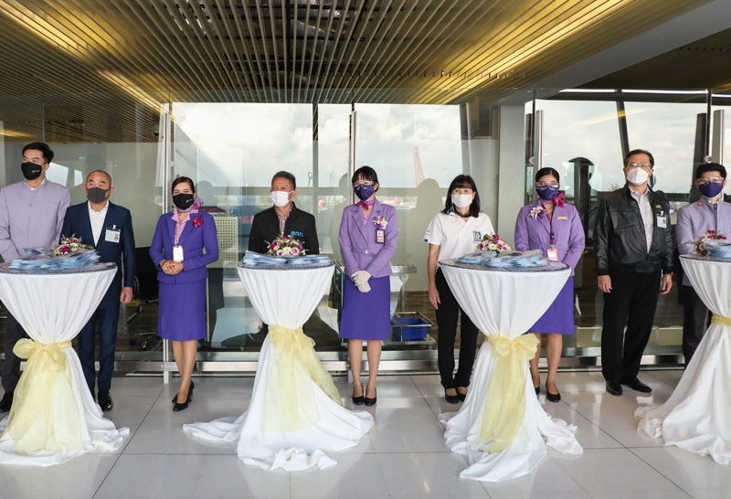 การบินไทยจัด5เที่ยวบินยุโรปสู่ภูเก็ตแซนด์บ็อกซ์