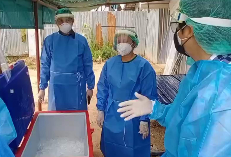 ขอนแก่นสั่งปิดแคมป์คนงานพบติดเชื้อ85ราย