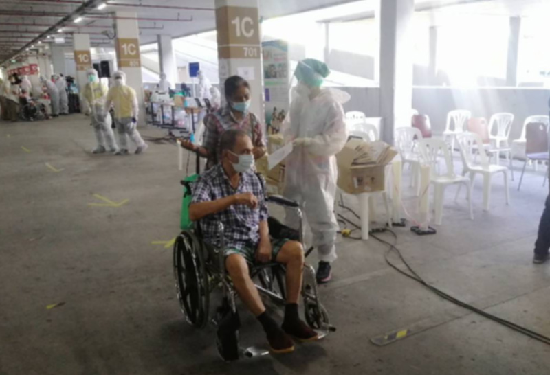 จุดตรวจโควิดแจ้งวัฒนะ-2