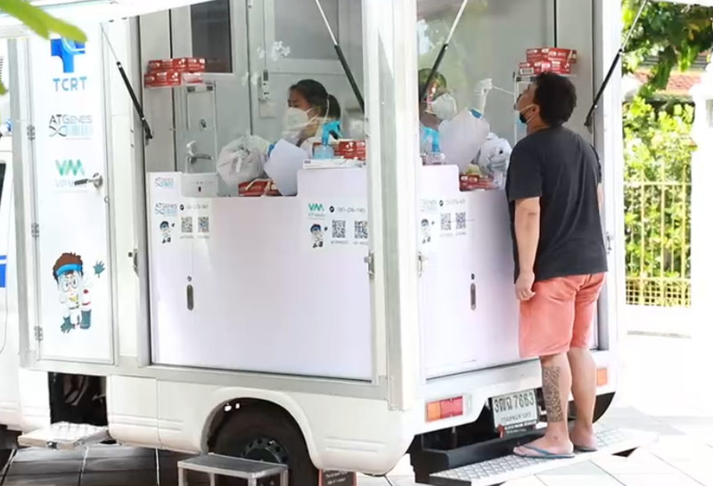 กทม.ลุยตรวจเชิงรุกโควิด-จุดบางเขนคิวเต็ม