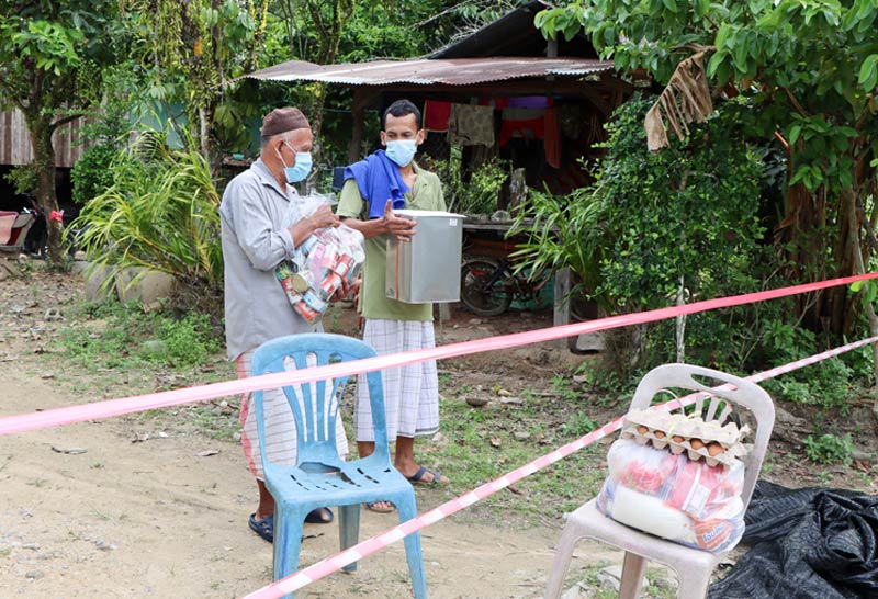 นราฯช่วยครอบครัวหญิงตั้งครรภ์ดับจากโควิด