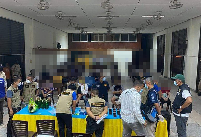 จับ48โจ๋ปาร์ตี้ริมสระน้ำคาโรงแรมดังเกาะยอ