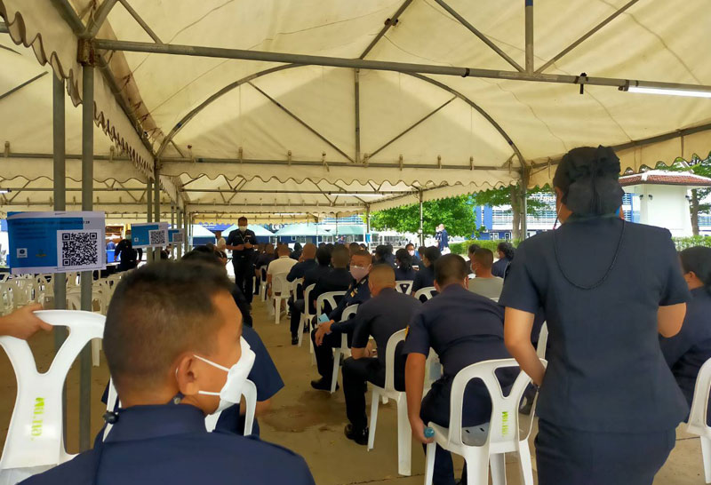 ศูนย์ตรวจโควิดสนามธูปะเตมีย์ขยายถึง15ก.ค.นี้