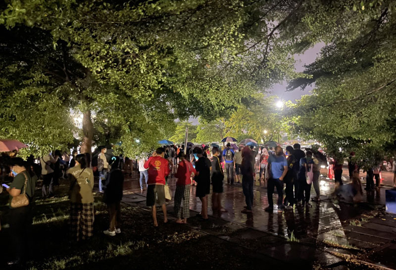 ศูนย์ตรวจโควิดสนามธูปะเตมีย์ขยายถึง15ก.ค.นี้