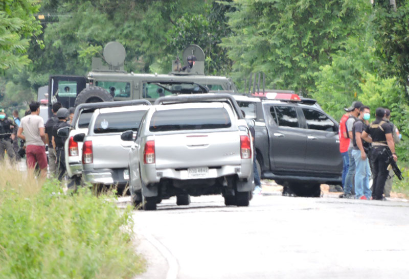 โจรใต้บึ้มหวังสังหารนายอำเภอสุคิริน-อส.เจ็บ1